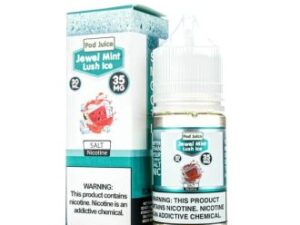 Pod Juice Jewel Mint Lush Ice TF 30ml Nic Salt Vapes Juice
