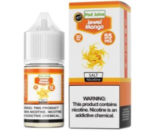 Pod Juice Jewel Mango TF 30ml Nic Salt Vapes Juice
