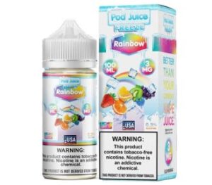 Pod Juice Rainbow Freeze TF 100ml Vapes Juice