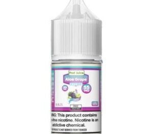 Pod Juice Aloe Grape Freeze TF 30ml Nic Salt Vapes Juice