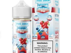 Pod Juice Rocket Pop Freeze Synthetic Vapes Juice 100ml