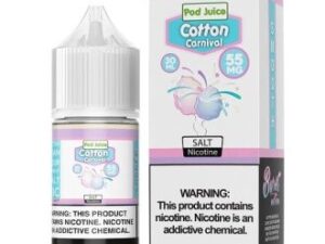Pod Juice Cotton Clouds TF 30ml Nic Salt Vapes Juice
