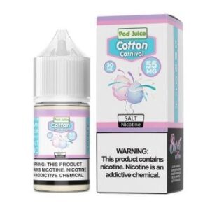 Pod Juice Cotton Clouds TF 30ml Nic Salt Vapes Juice
