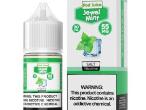 Pod Juice Jewel Mint TF 30ml Nic Salt Vapes Juice