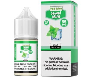 Pod Juice Jewel Mint TF 30ml Nic Salt Vapes Juice