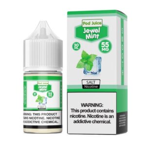 Pod Juice Jewel Mint TF 30ml Nic Salt Vapes Juice