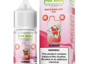 Pod Juice Watermelon Ice PJ5000 TF 30ml Nic Salt Vapes Juice