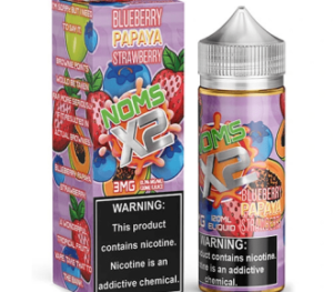Blueberry Papaya Strawberry 120ml Vapes Juice – Noms X2