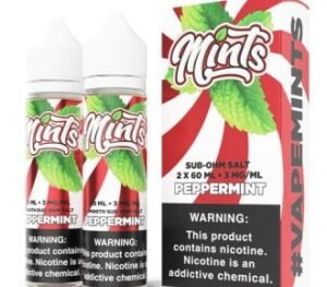 Mints Vape Co. Peppermint 2x 60ml (120ml) Vapes Juice