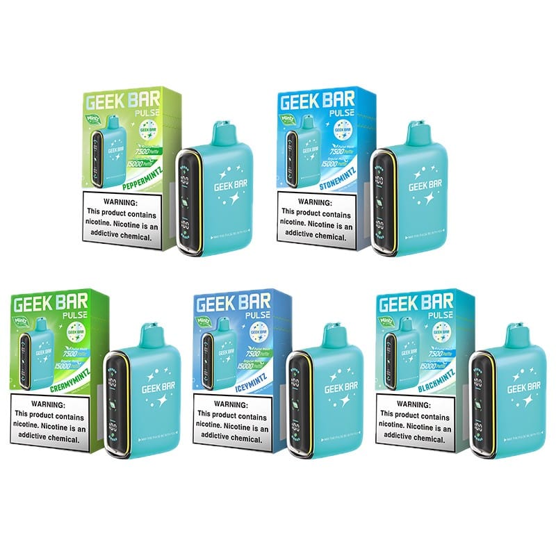 Geek Bar Pulse 15000 Disposable Vapes (5%, 15000 Puffs) - Image 2