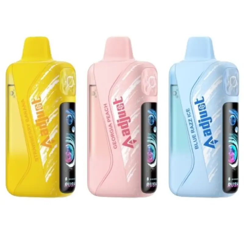 Adjust Myrusher 40K Disposable Vapes (5%, 40000 Puffs).