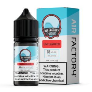 Air Factory Unflavored 30ml Nic Salt Vapes Juice.