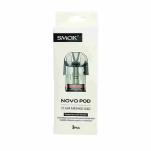 SMOK Novo Pod-Clear Mesh Pods (Pack of 3)