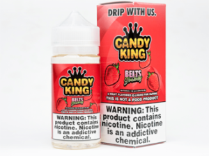 Candy King Strawberry Belts 100ml Vapes Juice