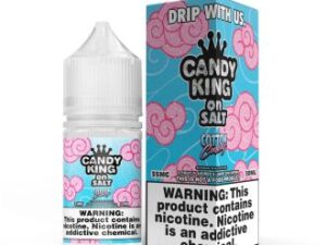 Candy King Salts Cotton Candy Nic Salt Vapes Juice 30ml