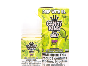 Candy King On Salt Hard Apple 30ml Nic Salt Vapes Juice.