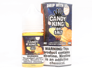 Candy King On Salt Peachy Ring 30ml Nic Salt Vapes Juice.