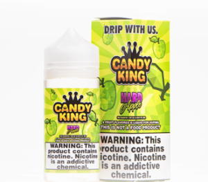 Candy King Hard Apple 100ml Vapes Juice.