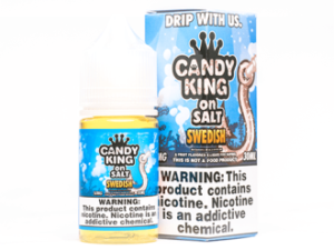 Candy King On Salt Swedish 30ml Nic Salt Vapes Juice.