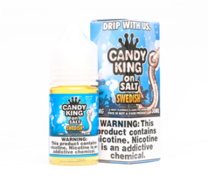 Candy King On Salt Swedish 30ml Nic Salt Vapes Juice.