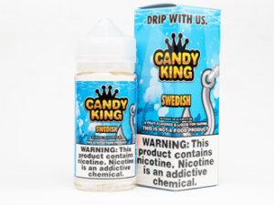 Candy King Swedish 100ml Vapes Juice.
