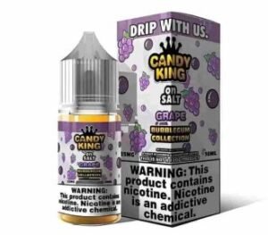 Grape Bubblegum Candy King E-Liquids Salts 30ml.