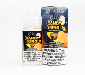 Candy King Peachy Rings 100ml Vapes Juice.