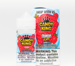 Candy King Strawberry Roll 100ml Vapes Juice.