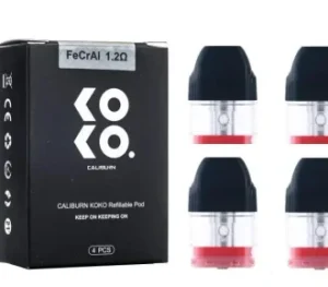 Uwell Caliburn KOKO Replacement Pods Cartridges (Pack of 4).