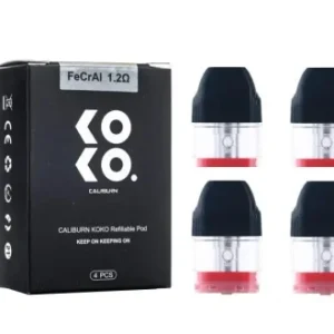 Uwell Caliburn KOKO Replacement Pods Cartridges (Pack of 4).