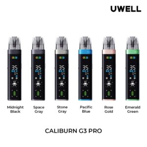 Uwell Caliburn G3 Pro 35W Pod Kit.