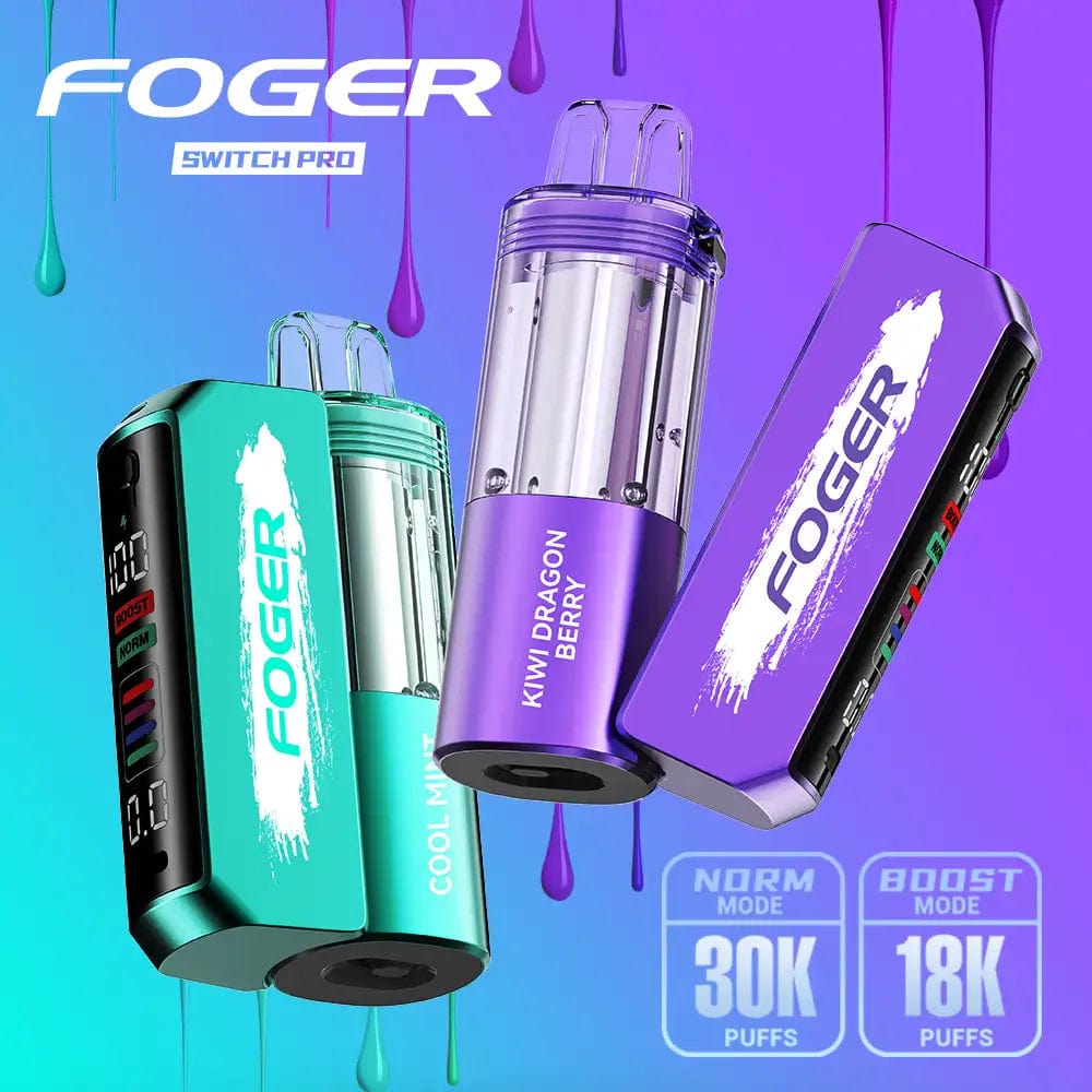 Foger Switch Pro 30K Tobacco Disposables Kit - Image 2