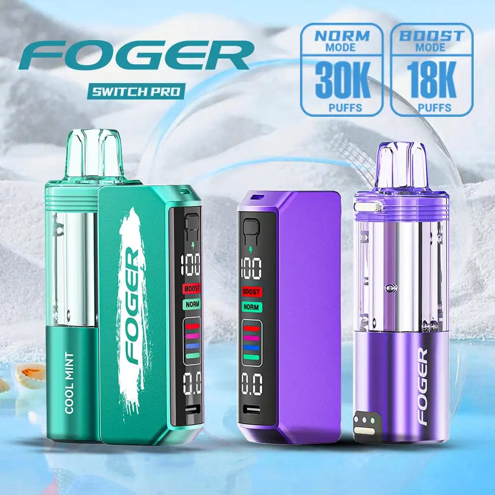 Foger Switch Pro 30K Tobacco Disposables Kit - Image 3
