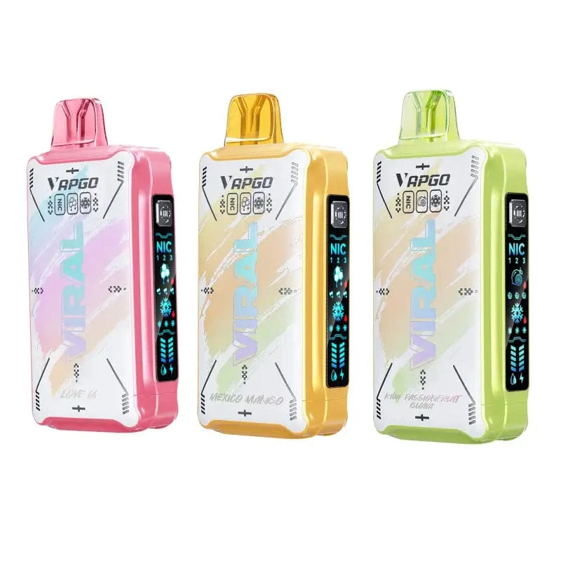 Vapgo VIRAL 50K SWEET-ICE-NIC Control Disposable Vapes (5%, 50000 Puffs)